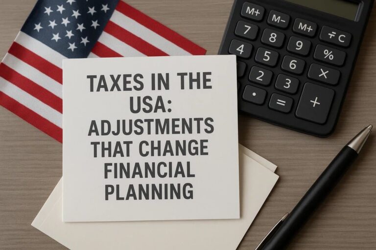 Taxes in the USA: Adjustments That Change Financial Planning