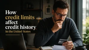 How credit limits affect credit history in the United States