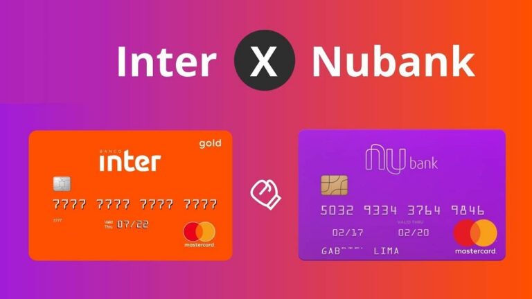 Nubank x Banco Inter: Qual oferece o melhor cartão de crédito?