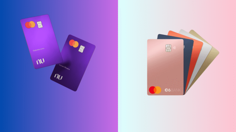 Nubank vs. C6 Bank: A batalha dos cartões modernos!