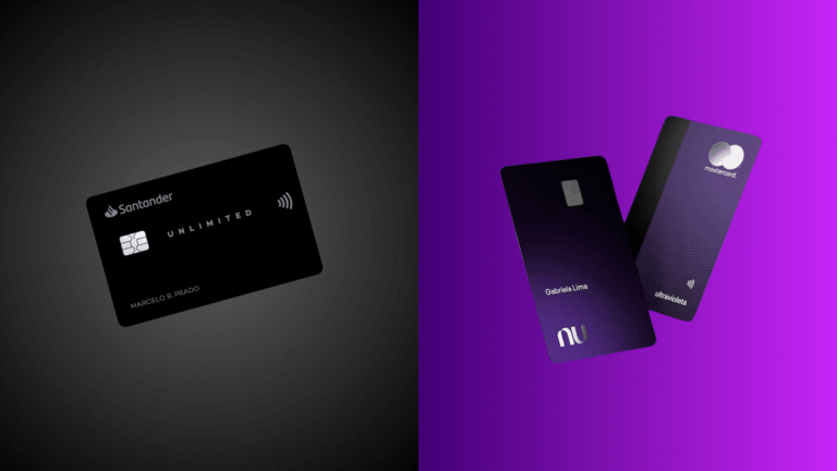 Santander Unlimited ou Nubank Ultravioleta: Qual é o cartão mais adequado para você?