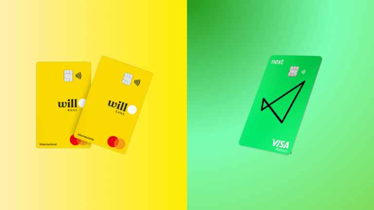 Cartão Will Bank x Cartão Next: Saiba qual é o melhor!