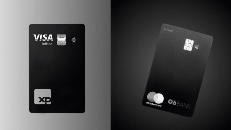 XP Visa Infinite x C6 Bank Carbon: Qual cartão de crédito premium vale mais a pena para o seu perfil?