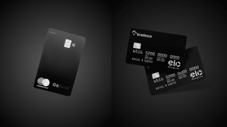 C6 Bank Carbon x Bradesco Elo Nanquim: Qual cartão de crédito premium vale mais a pena para você?