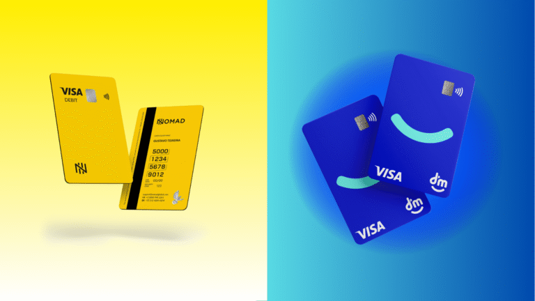 Cartão Nomad x Cartão DM Visa: Qual vale mais a pena para suas compras no Brasil e no exterior?