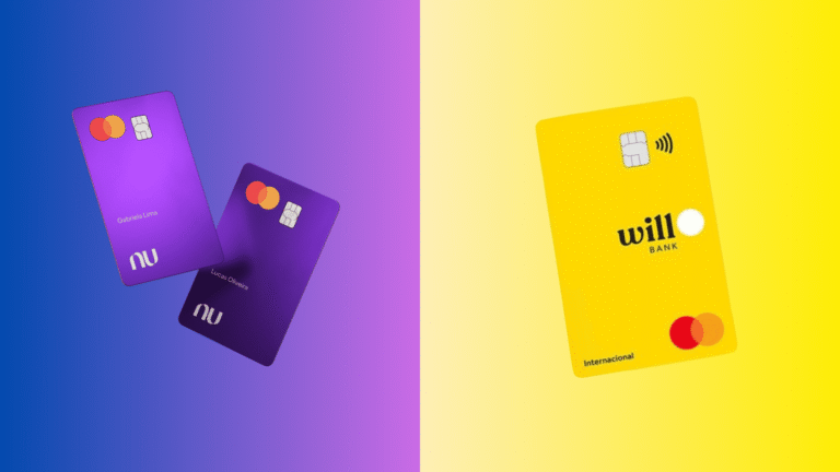 Nubank vs Will Bank: Dois cartões digitais sem anuidade — qual combina mais com o seu estilo de vida?