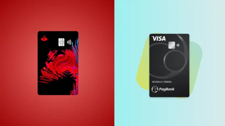 Santander Free ou PagBank Visa: Qual cartão gratuito entrega mais controle e praticidade no uso diário?