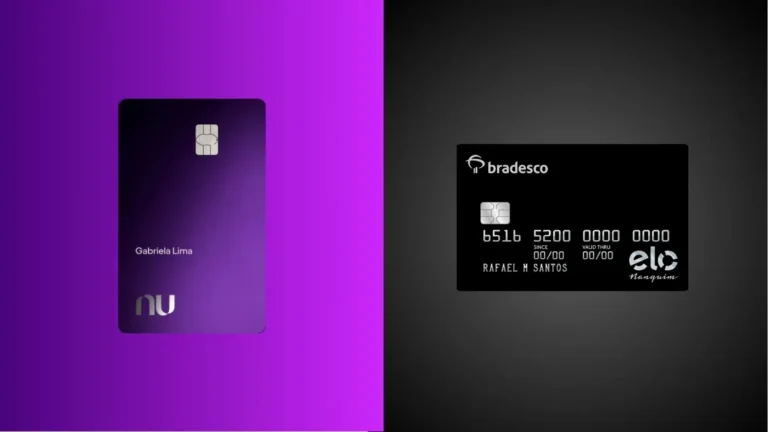 Nubank Ultravioleta x Bradesco Elo Nanquim: descubra qual cartão premium faz mais sentido para você