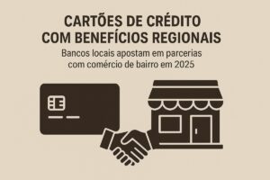 Cartões de crédito com benefícios regionais: bancos locais apostam em parcerias com comércio de bairro em 2025