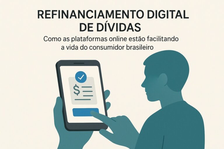 Refinanciamento digital de dívidas: como as plataformas online estão facilitando a vida do consumidor brasileiro