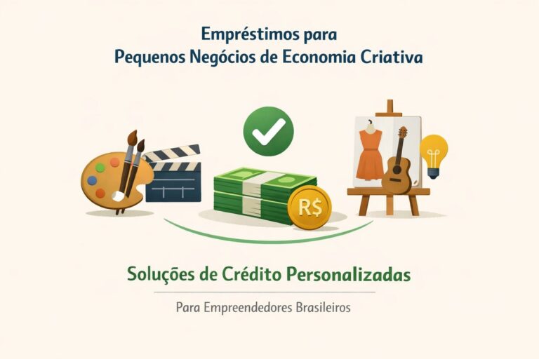 Empréstimos para pequenos negócios de economia criativa: soluções de crédito personalizadas para empreendedores brasileiros