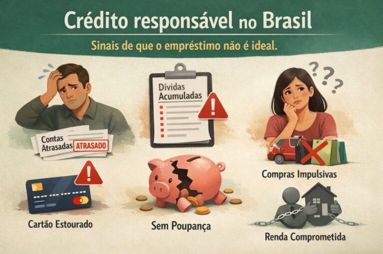Crédito responsável no Brasil: sinais de que o empréstimo não é ideal