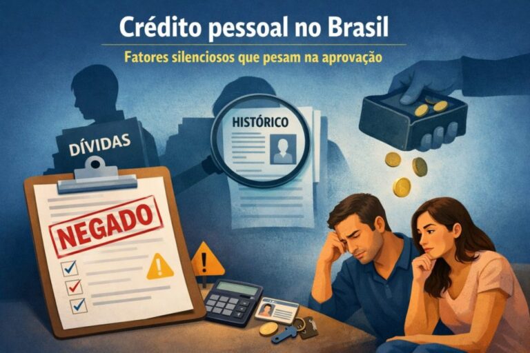 Crédito pessoal no Brasil: fatores silenciosos que pesam na aprovação