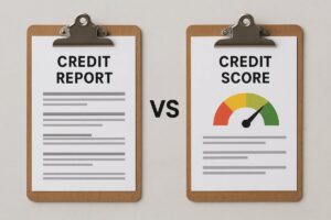 Credit report vs credit score: what’s the difference and why It matters