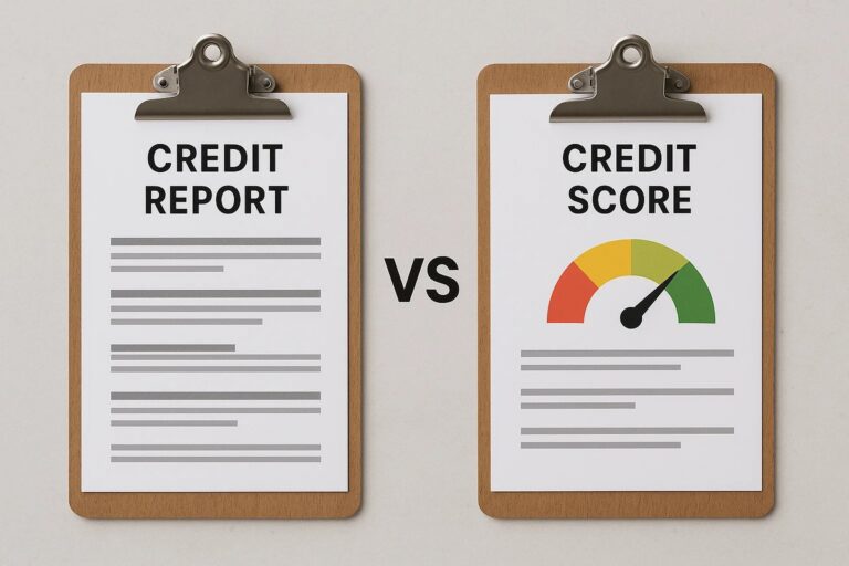 Credit report vs credit score: what’s the difference and why It matters
