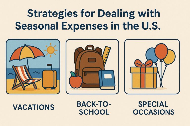 Strategies for dealing with seasonal expenses in the U.S.: vacations, back-to-school, and special occasions