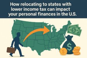 How relocating to states with lower income tax can impact your personal finances in the U.S.