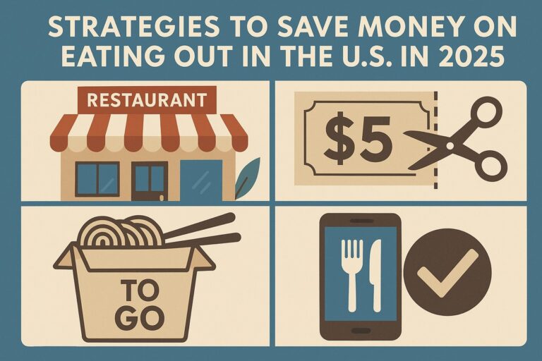Strategies to Save Money on Eating Out in the U.S. in 2025