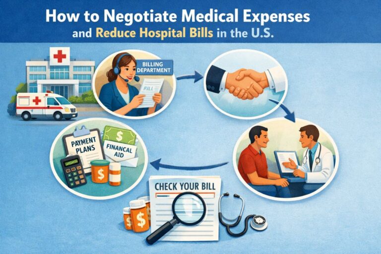 How to negotiate medical expenses and reduce hospital bills in the U.S.