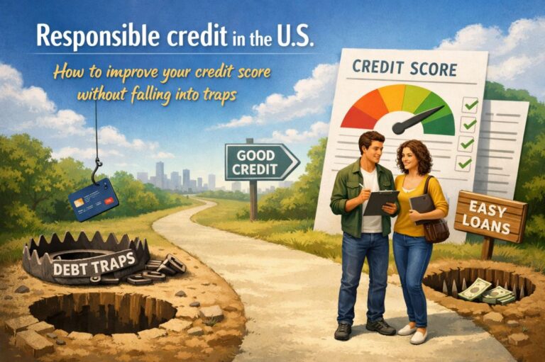 Responsible credit in the U.S.: how to improve your credit score without falling into traps