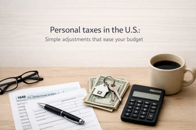 Personal taxes in the U.S.: simple adjustments that ease your budget