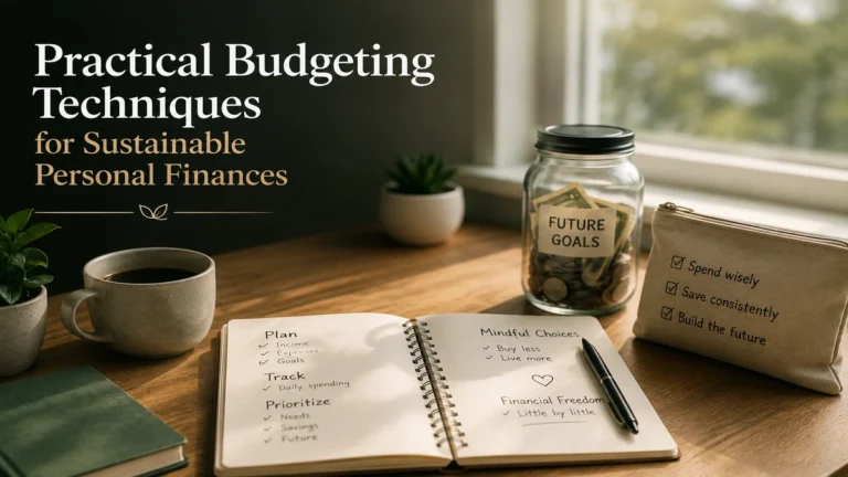 Practical Budgeting Techniques for Sustainable Personal Finances