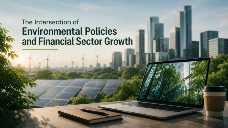 The Intersection of Environmental Policies and Financial Sector Growth