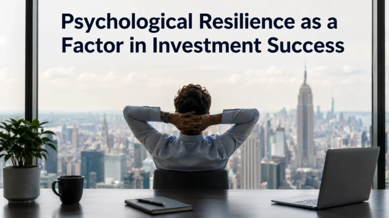 Psychological Resilience as a Factor in Investment Success