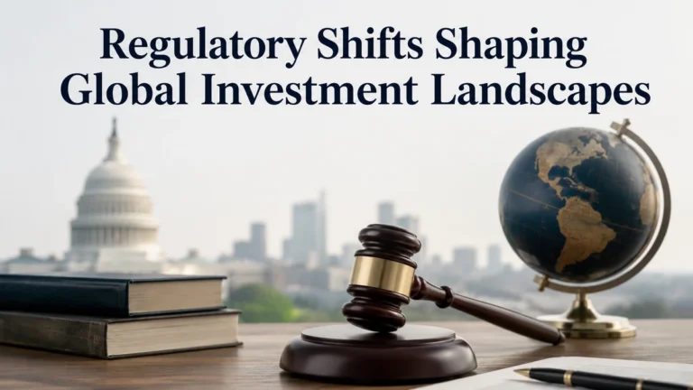 Regulatory Shifts Shaping Global Investment Landscapes