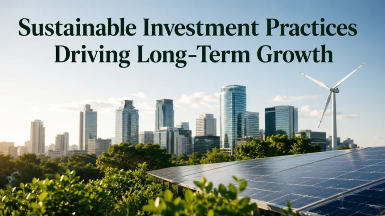 Sustainable Investment Practices Driving Long-Term Growth