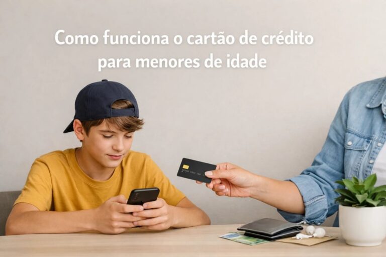 Como funciona o cartão de crédito para menores de idade