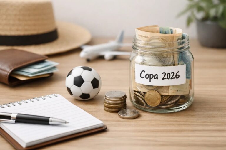 Planejamento para a Copa 2026: como guardar dinheiro sem sufoco