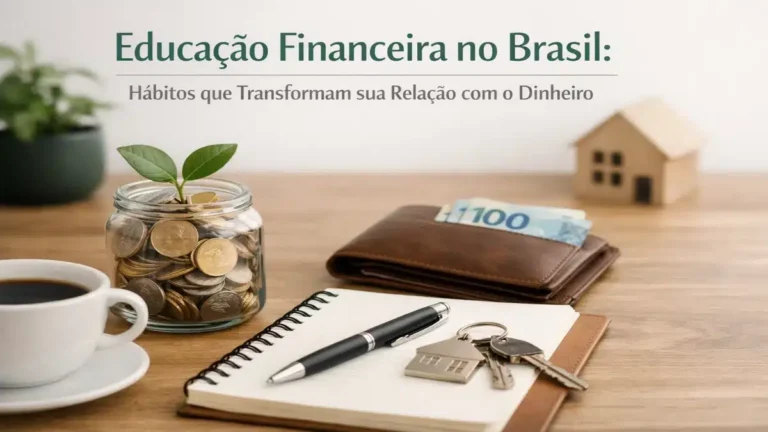 Educação financeira no Brasil: hábitos que transformam sua relação com dinheiro