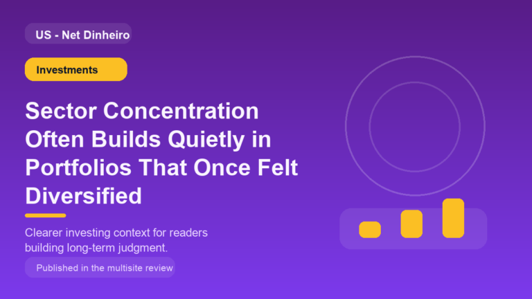 Sector Concentration Often Builds Quietly in Portfolios That Once Felt Diversified