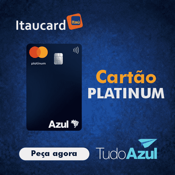 Cartão de crédito Tudo Azul Platinum: Isenção e desconto na anuidade! Conheça