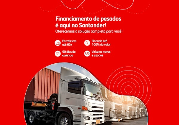 Financiamento Auto Santander: Período de 90 dias de carência para começar a realizar o pagamento das parcelas!