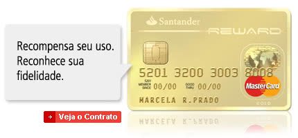 Cartão de crédito Santander Reward: Aprenda a solicitar o seu hoje mesmo!