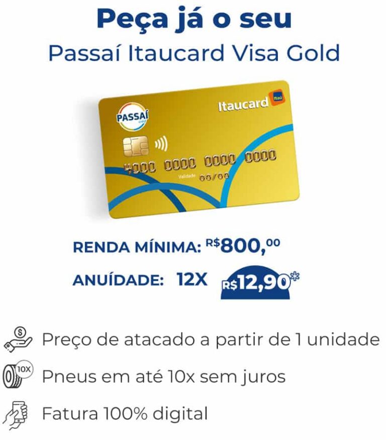 Conheça o seu Cartão de Crédito Passaí que conta com diversas vantagens!