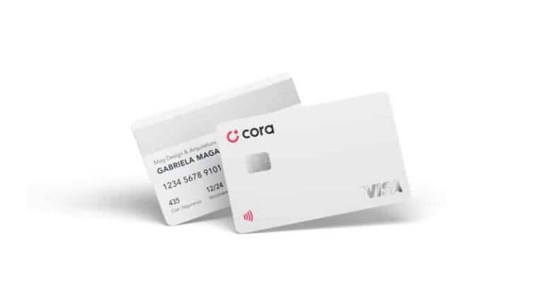 Cartão de crédito Empresarial Cora: Totalmente isento de anuidade!