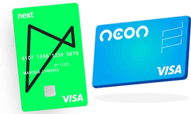 Cartão Neon x Cartão Next: Confira a melhor escolha para as suas necessidades!