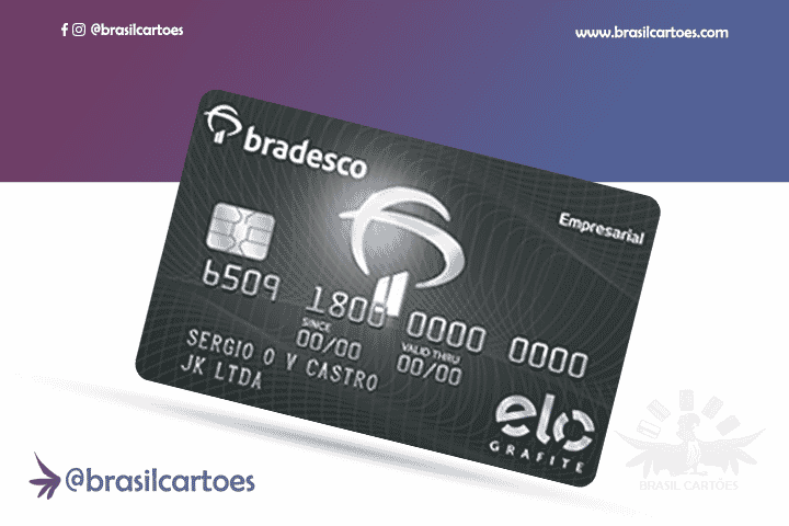 Cartão de crédito Bradesco Empresarial Elo Grafite: Confira todas as maneiras de solicitar!