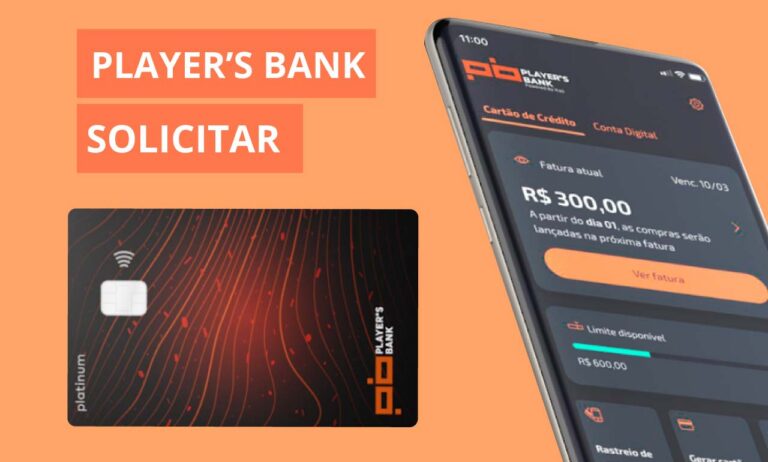 Cartão players bank: Cashback, pagamento por aproximação e muito mais!