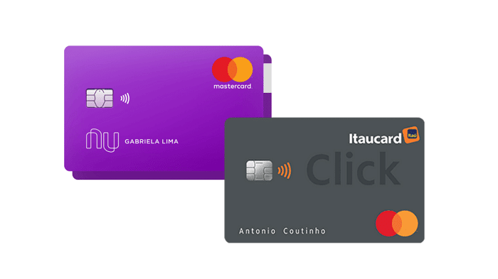 Cartão Click Itaucard x Cartão Nubank: Veja o comparativo!