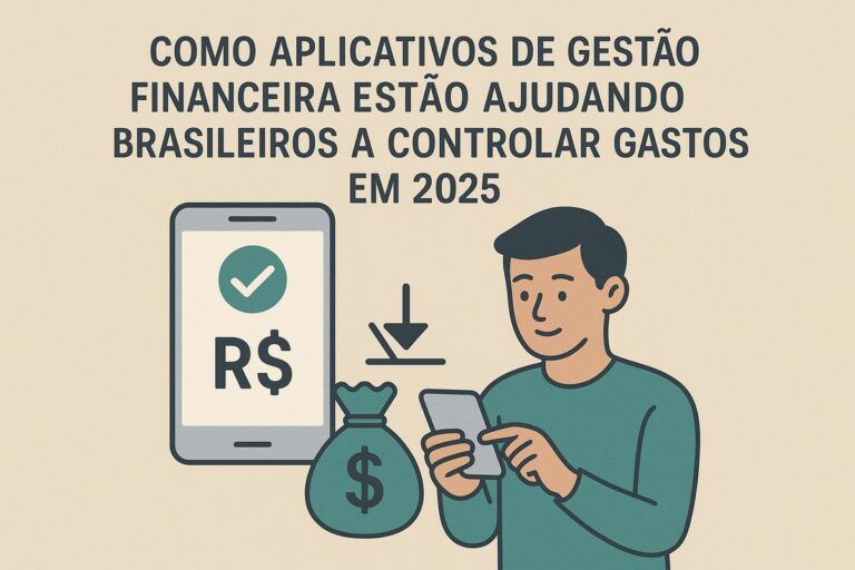 Como aplicativos de gestão financeira estão ajudando brasileiros a controlar gastos em 2025
