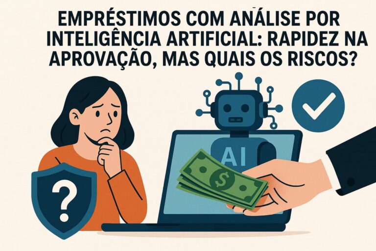 Empréstimos com análise por inteligência artificial: rapidez na aprovação, mas quais os riscos?