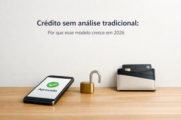 Crédito sem análise tradicional: por que esse modelo cresce em 2026