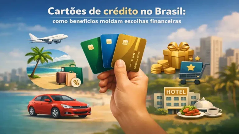 Cartões de crédito no Brasil: como benefícios moldam escolhas financeiras