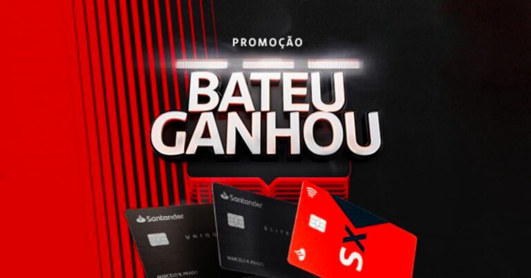 Promoção “Bateu, Ganhou”: Turbine seus pontos com o Santander Select