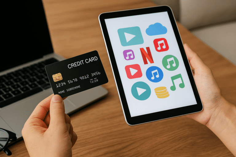 Cartões de crédito para assinaturas e serviços digitais: Como maximizar recompensas e cashback?