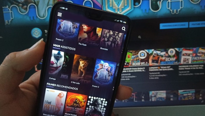 Aplicativos para assistir filmes e series grátis online.